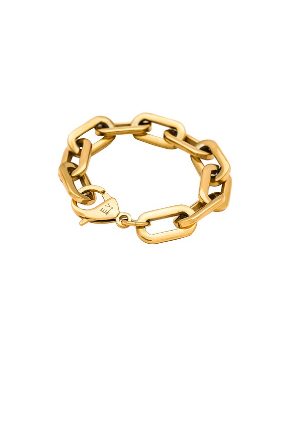 view 2 of 2 Gage Oversized Link Bracelet in Gold