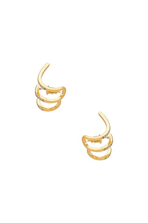 view 2 of 3 Selma Crawler Earring in Gold