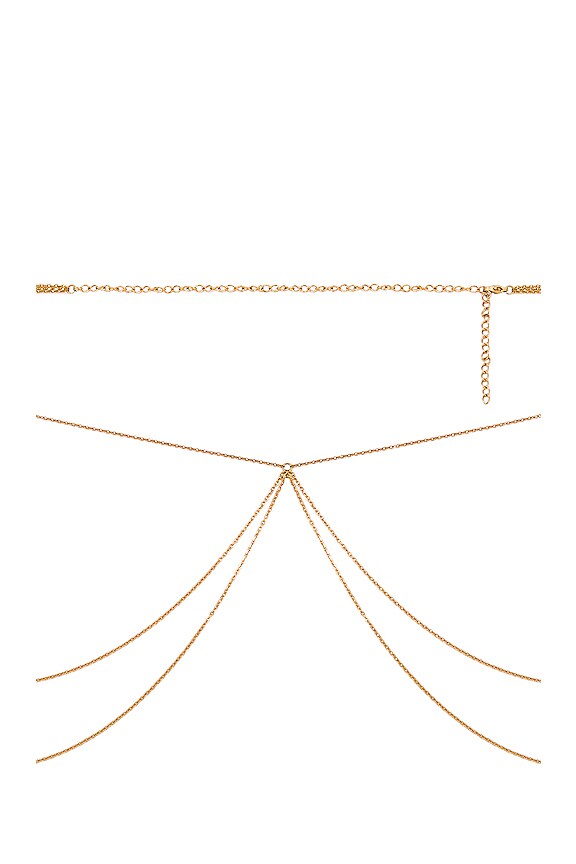 view 2 of 2 Fleur Waist Chain in Gold