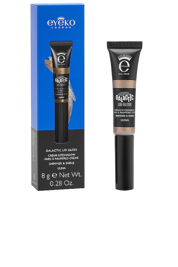 view 2 of 3 SOMBRA DE OJOS GALACTIC LID GLOSS in Luna