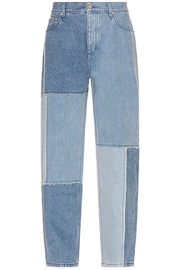 view 2 of 3 Benz Patchwork Pants in Denim