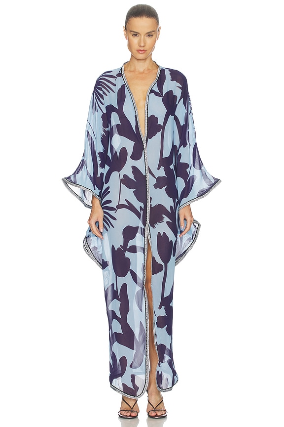 view 1 of 4 Jaya Midi Dress in Powder Garden