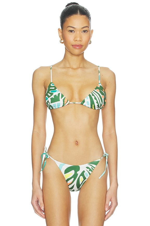 view 1 of 4 Layla Bikini Top in Jungle Rhythm
