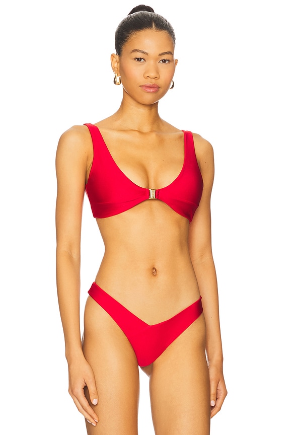 view 2 of 4 KENDALL ビキニトップ in Hibiscus