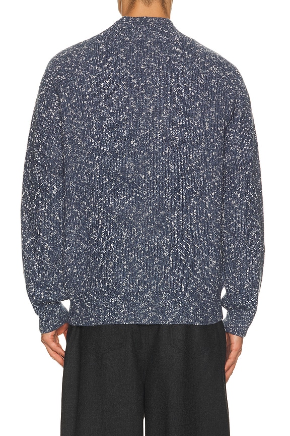 view 2 of 4 Bayer Ribbed Roll Neck Sweater in Blue