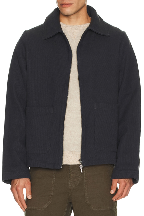 view 1 of 4 Josef Jacket in Navy & Grey