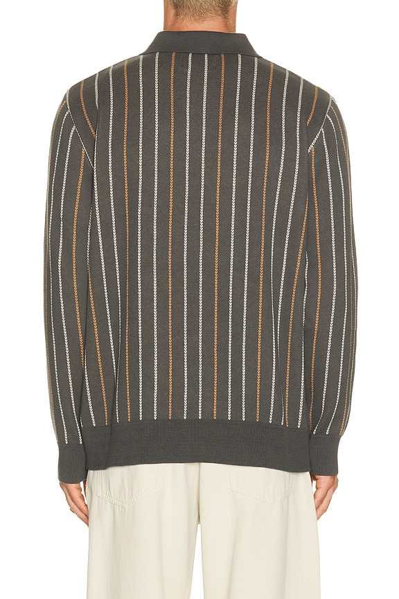view 2 of 5 Benny Knitted Polo in Grey