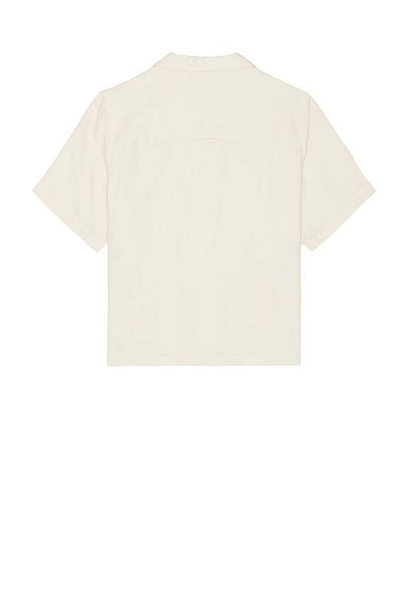 view 2 of 3 Veloso Shirt in White Bahia Sunset Embroidery