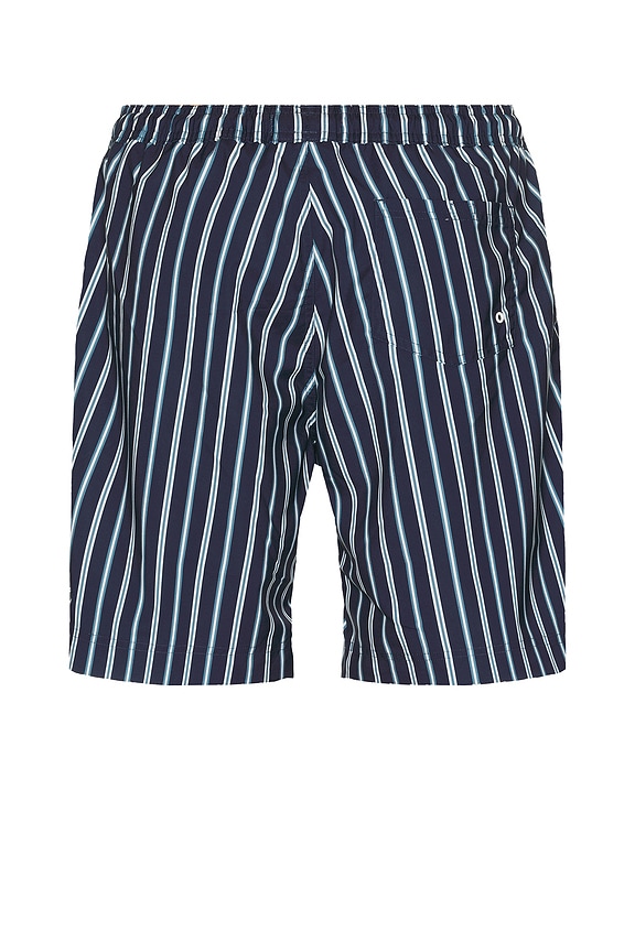view 2 of 4 GRAPHIC 쇼츠 in Navy Iris Helio Stripe