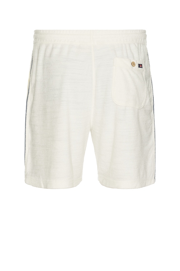 view 2 of 5 Cabana Towel Terry Sweatshort in Vintage White