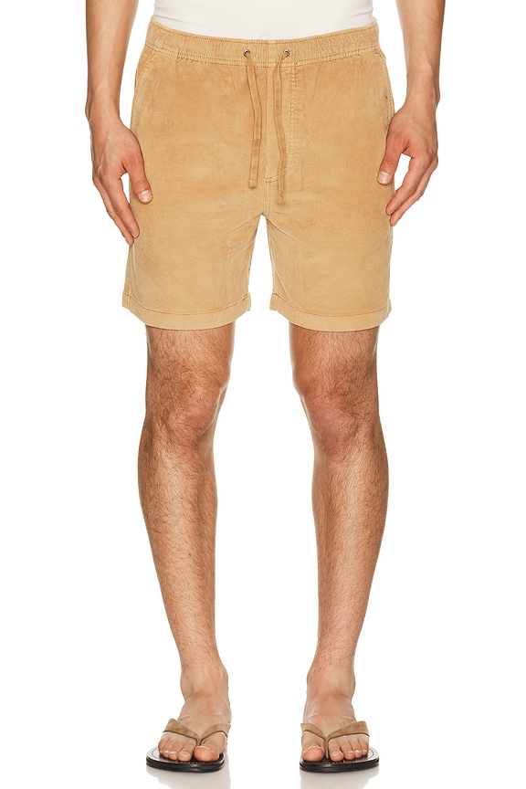 view 1 of 5 Essential Corduroy Shorts in Dark Sand