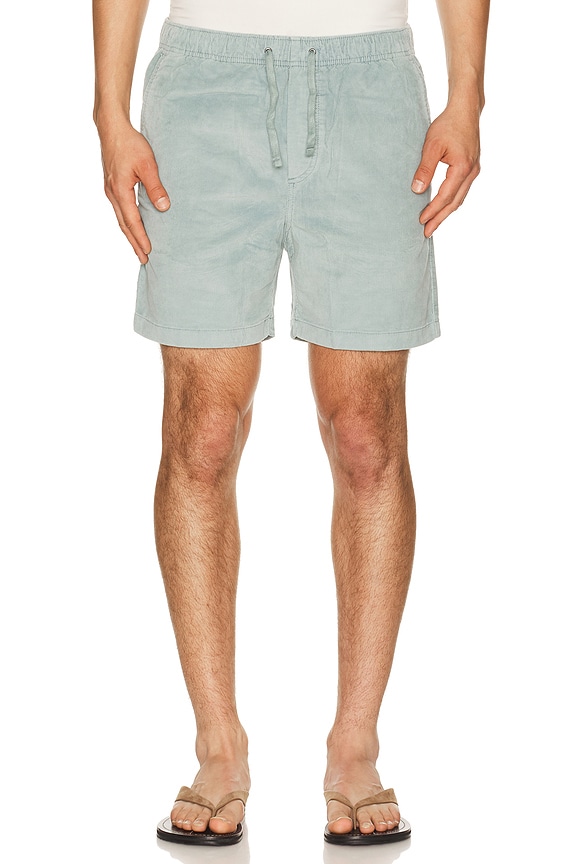 view 1 of 5 Essential Corduroy Shorts in Hull Teal