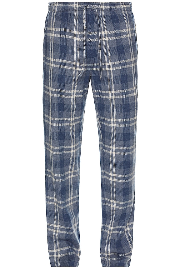 view 2 of 3 Legend Pajama Pant in Vintage Blue Plaid