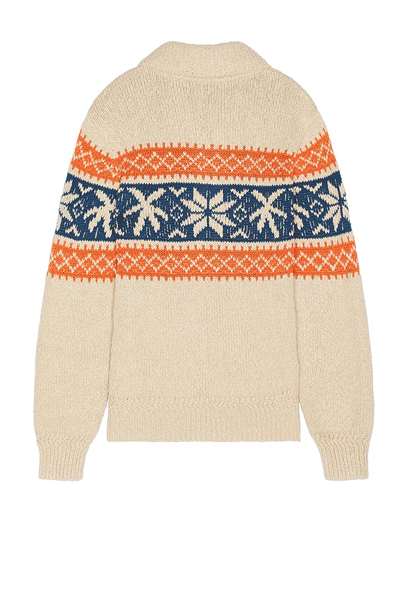 view 2 of 4 Surf To Snow Zip Cardigan in Pacific Wheat