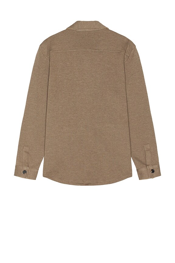 view 2 of 3 CHAQUETÓN INLET in Walnut Melange