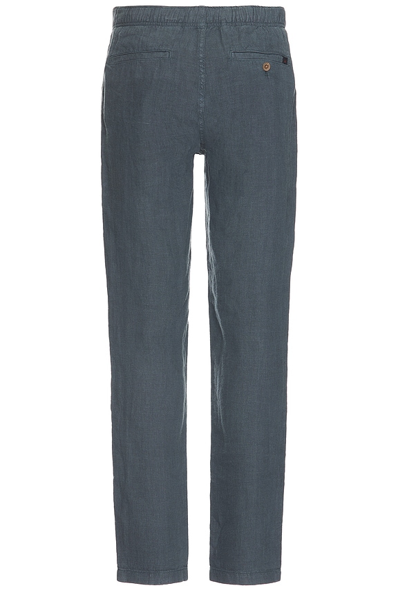 view 2 of 5 PANTALON AVEC LIEN À NOUER in Look Out Navy