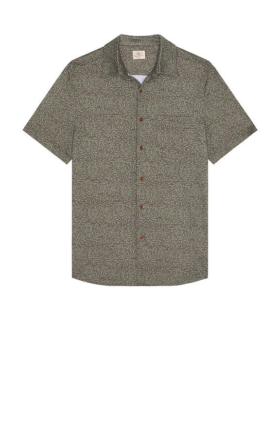 view 1 of 4 Short Sleeve Hermosa Shirt in Olive Frond
