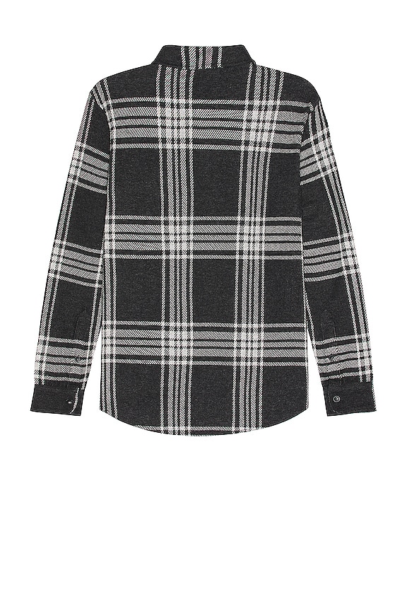 view 2 of 3 Legend Sweater Shirt in Charcoal Bone Plaid