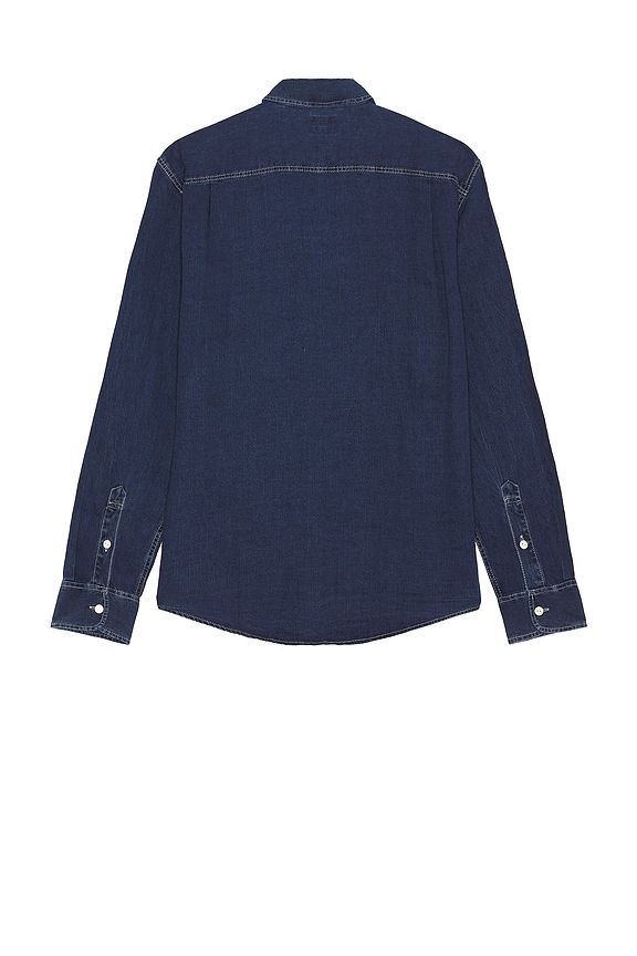 view 2 of 4 The Tried And True Chambray Workshirt in Night Lagoon Wash