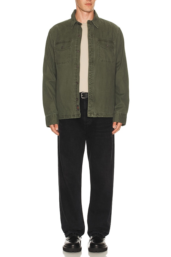 view 2 of 4 Lakeside Cpo Shirt in Fall Evergreen