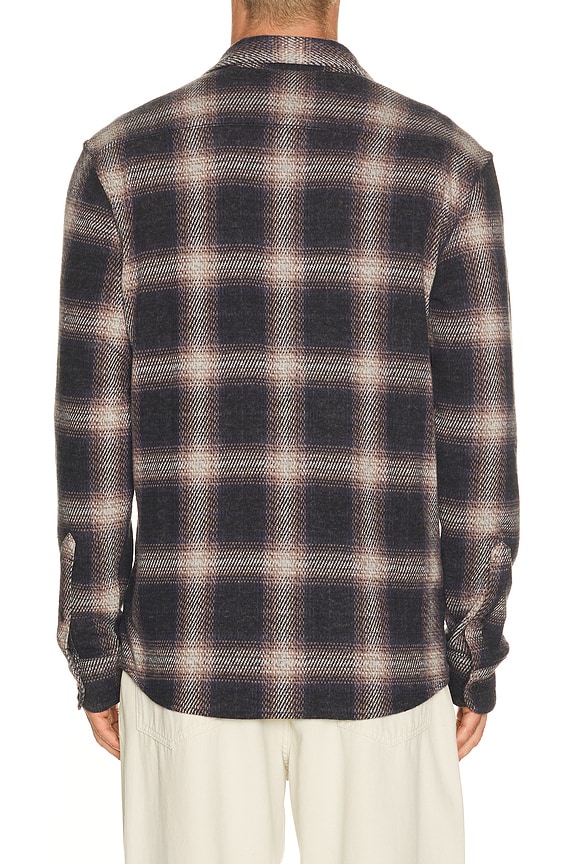 view 2 of 5 Legend Sweater Shirt in Storm Ombre Plaid