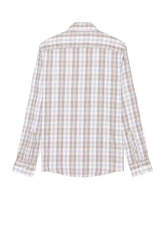 view 2 of 3 CHEMISE MOVEMENT in Grey Cream Plaid