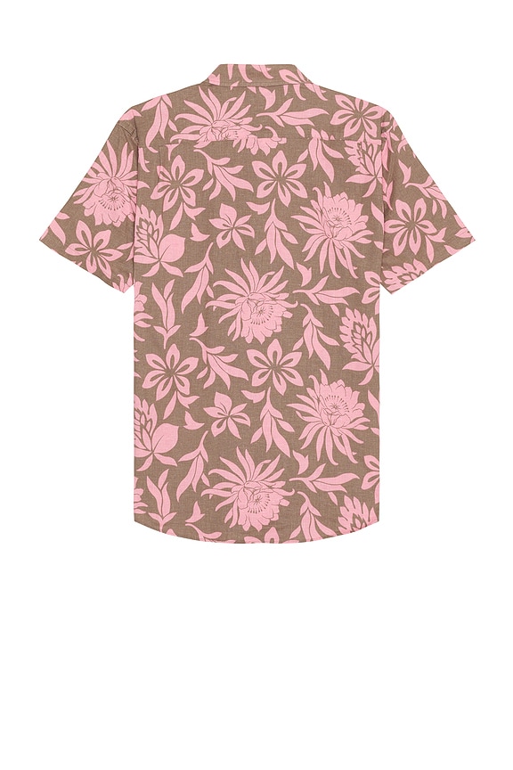 view 2 of 3 Short Sleeve Breeze Shirt in Cedar Beach Blossom