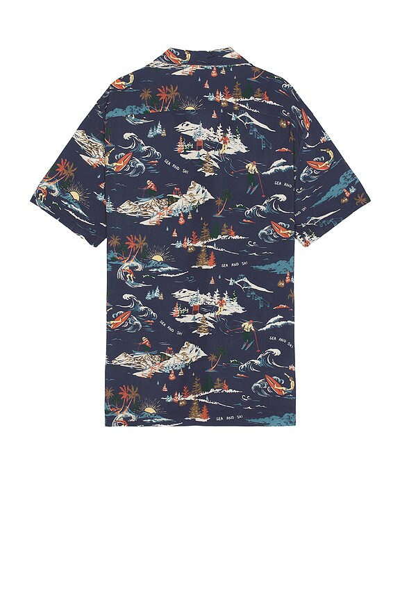 view 2 of 3 CHEMISE in Navy Sea To Ski