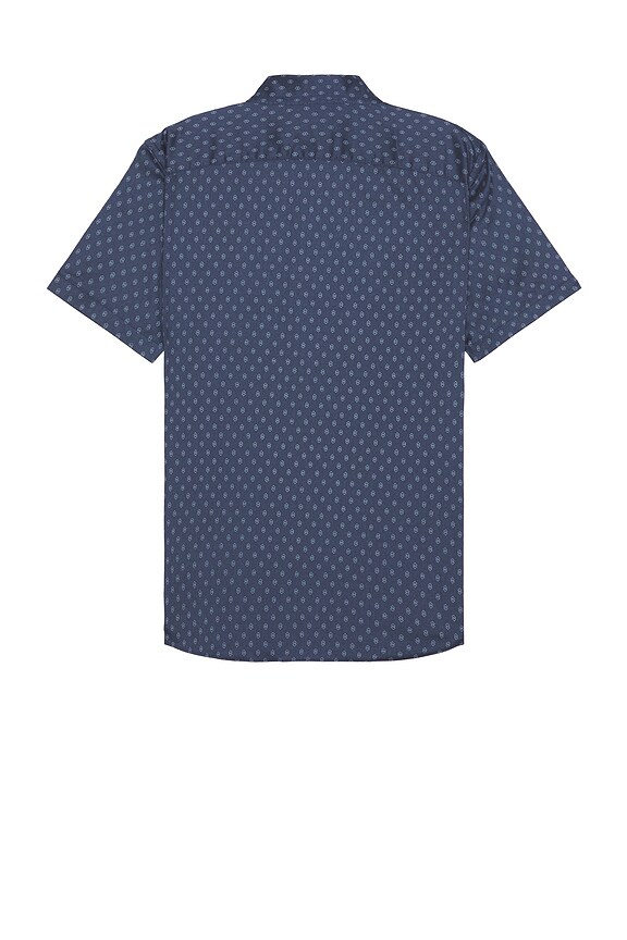 view 2 of 4 CAMISA in Navy Dusk Diamond Print