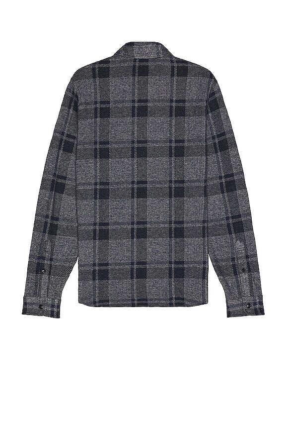 view 2 of 3 シャツ in Grey Seas Plaid