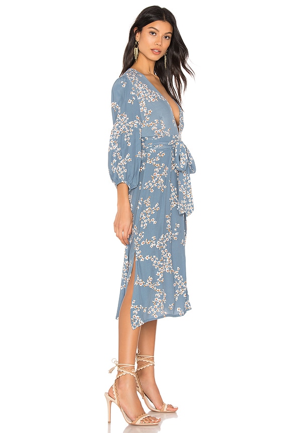 view 2 of 3 Chloe Midi Dress in Cornflower