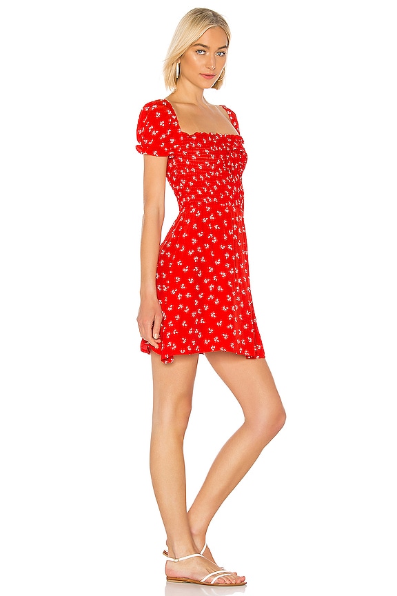 view 2 of 4 Genevieve Dress in Cherry Jeanne