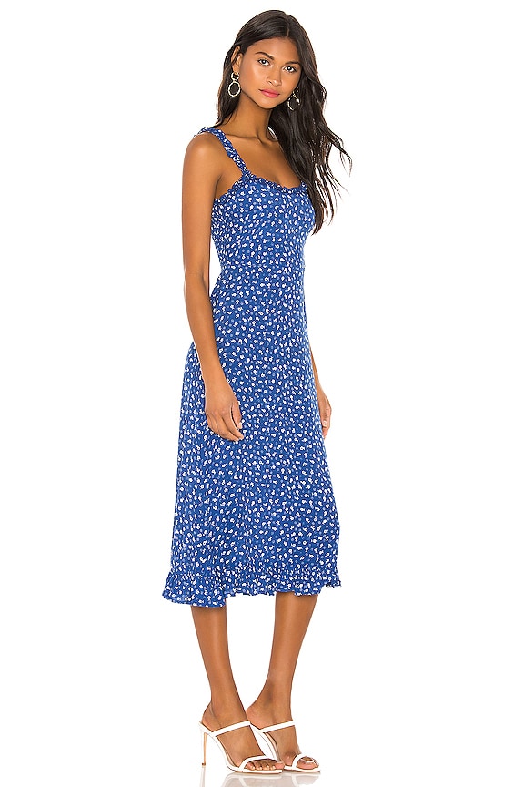 view 2 of 3 VESTIDO NOEMIE in Blue Monette Floral