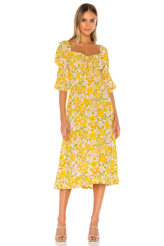 view 1 of 3 Nora Midi Dress in Jolene Floral
