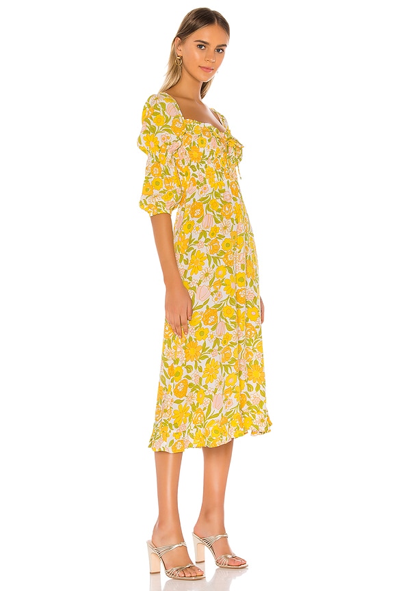 view 2 of 3 Nora Midi Dress in Jolene Floral