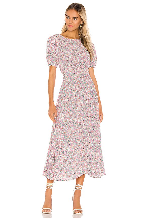 view 2 of 4 Beline Midi Dress in Pink Vionette Floral
