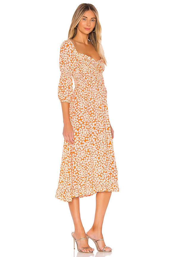 view 2 of 3 Nora Midi Dress in Dusty Floral