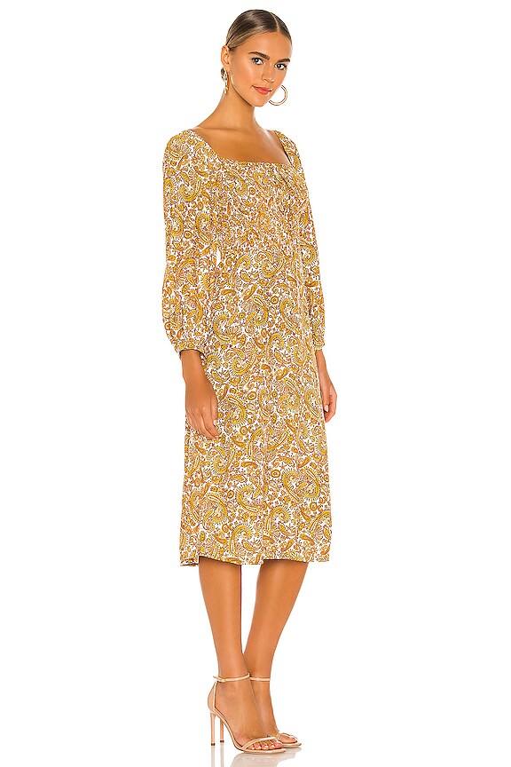 view 2 of 3 La Romarine Midi Dress in La Medina Paisley