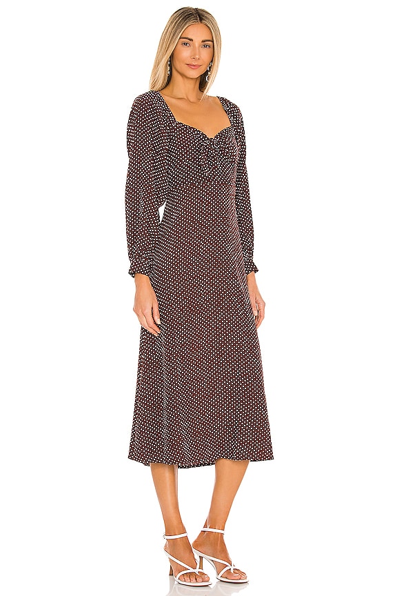 view 2 of 3 Tangerina Midi Dress in Bonnie Dot