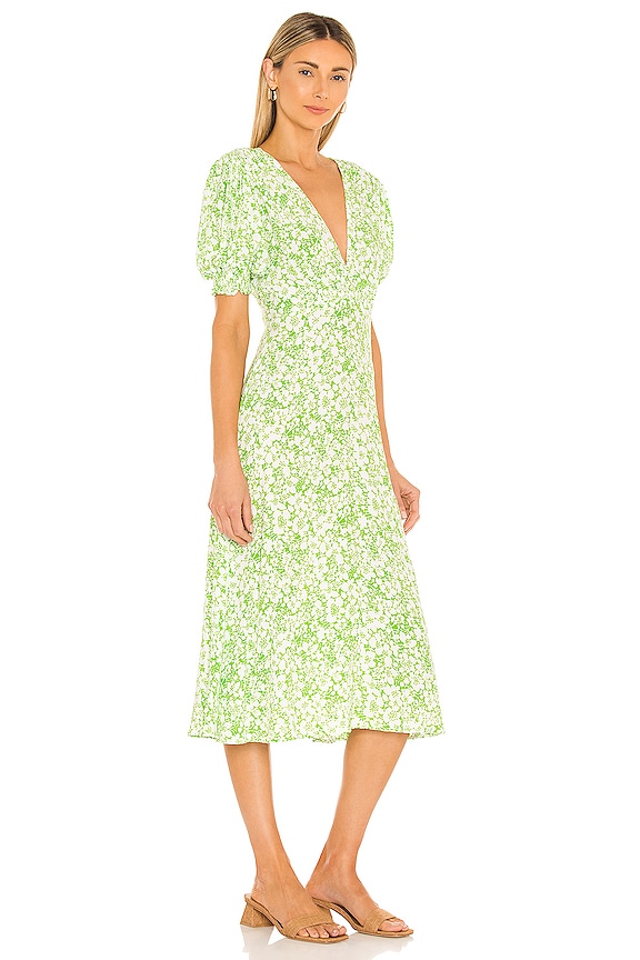 view 2 of 3 ROBE MI-LONGUE MARIE LOUISE in Freja Floral Print