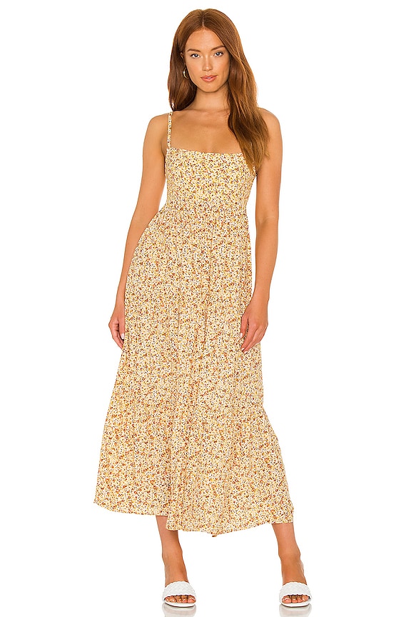 view 1 of 3 VESTIDO MIDI CORVINA in La Reverie Floral Print