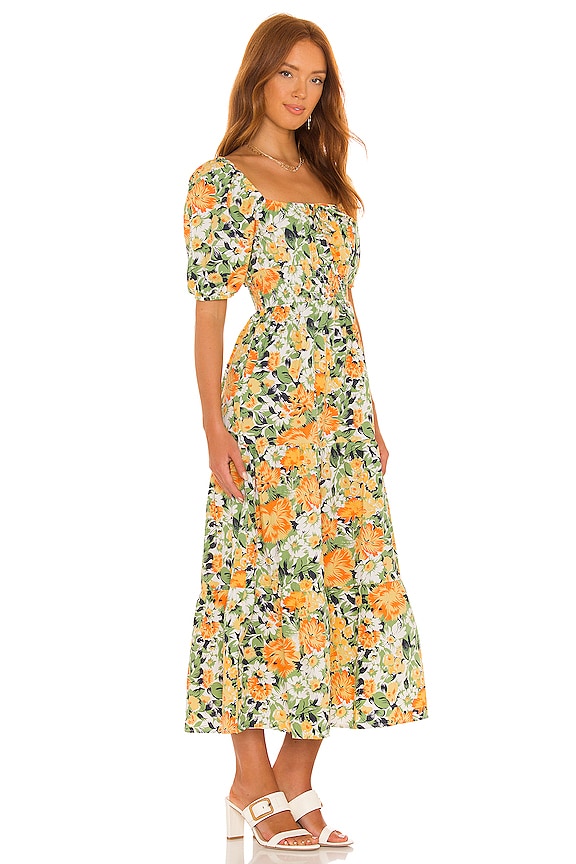 view 2 of 3 Rene Midi Dress in Pilotta Floral Print