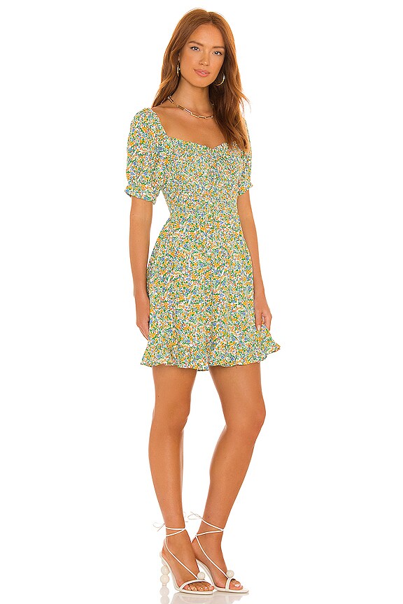 view 2 of 3 Sasha Mini Dress in Lynette Floral Print