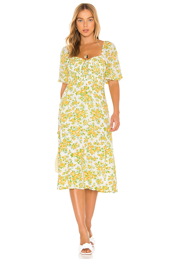 view 1 of 3 ROBE VELIKA in Morello Floral Print