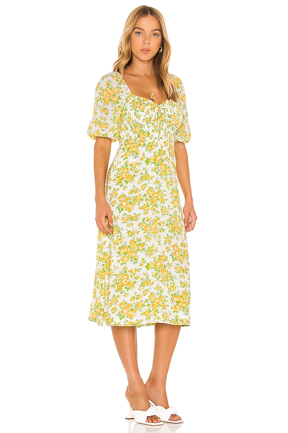 view 2 of 3 ROBE VELIKA in Morello Floral Print