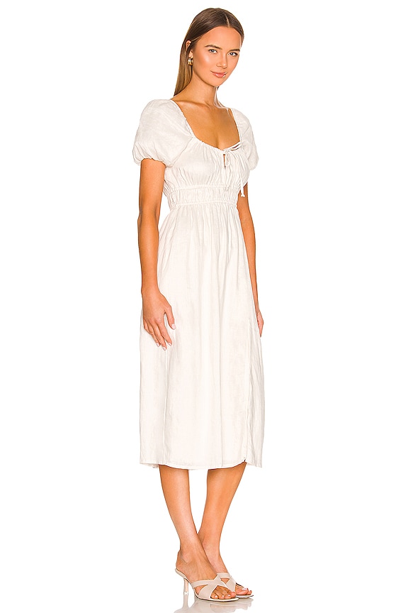 view 2 of 3 VESTIDO TERINA in Plain Egg Shell