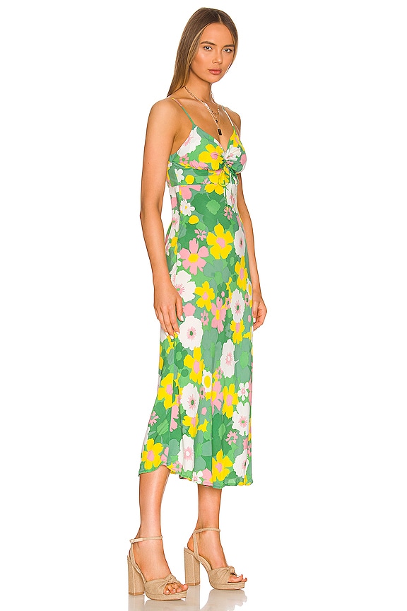 view 2 of 3 ROBE MI-LONGUE SHAYNA in La Palma Floral Print