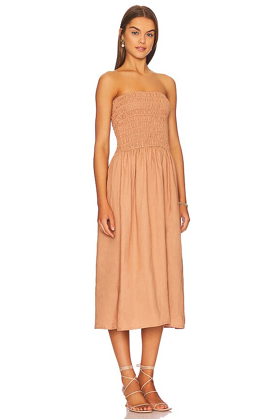 view 2 of 3 VESTIDO ELMARIE in Hazelnut