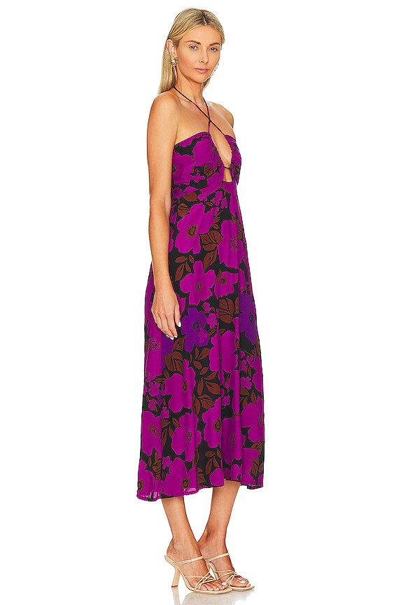 view 2 of 3 ROBE ARLES in Ahe Floral Print