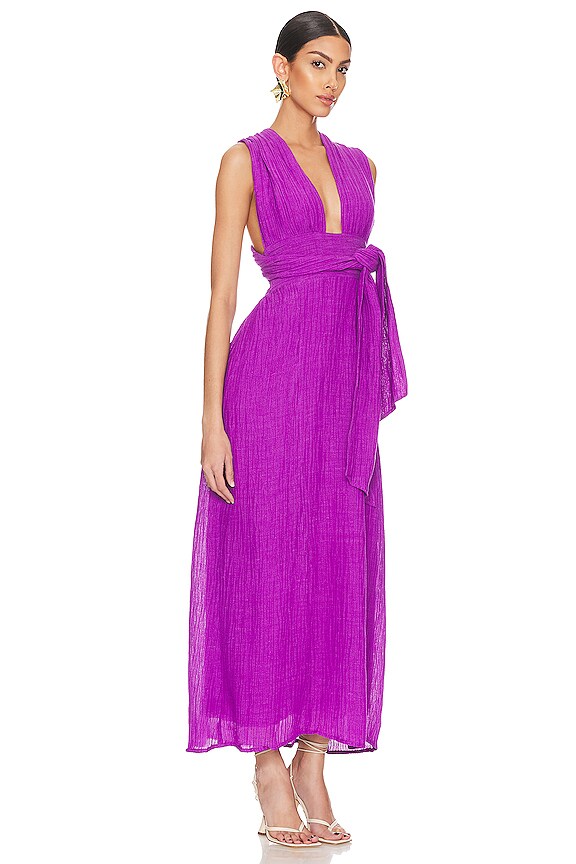 view 2 of 3 Tropiques Maxi Dress in Violet